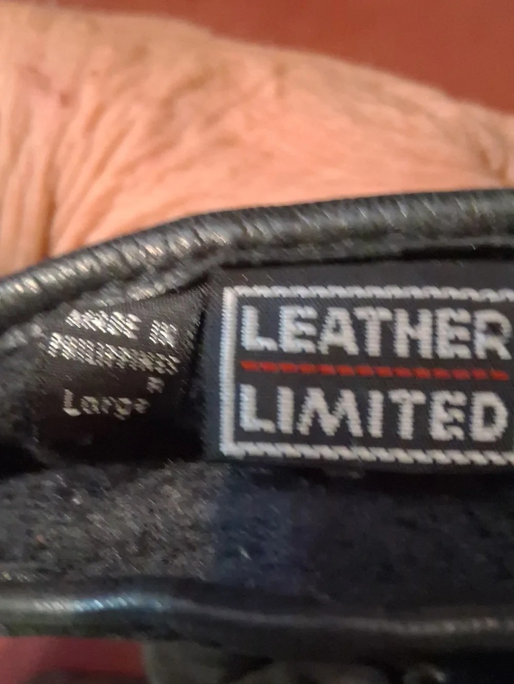 Leather Biker Gloves